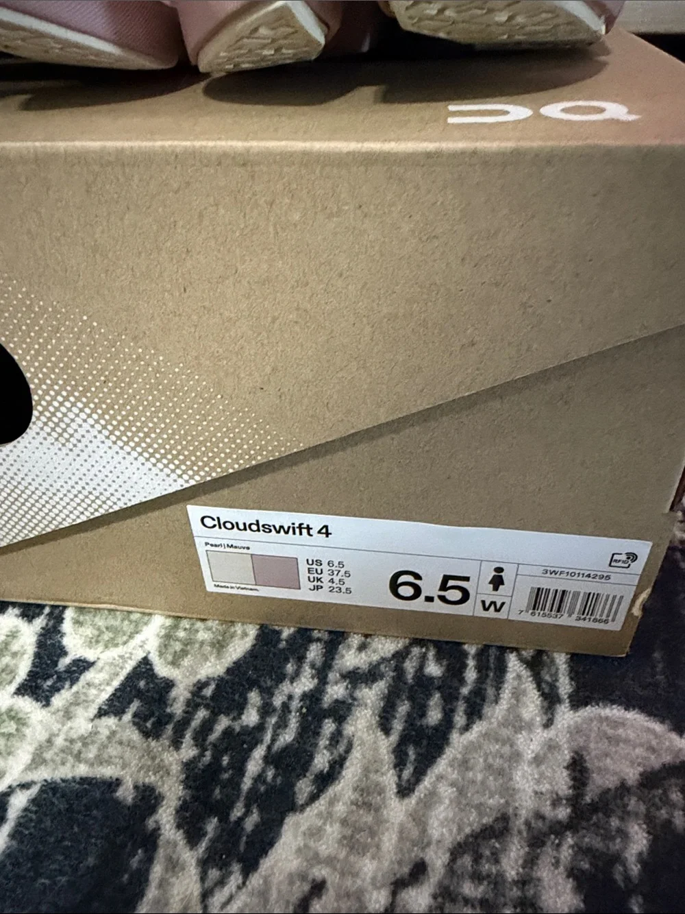 On Cloudswift 4 Pearl/Mauve